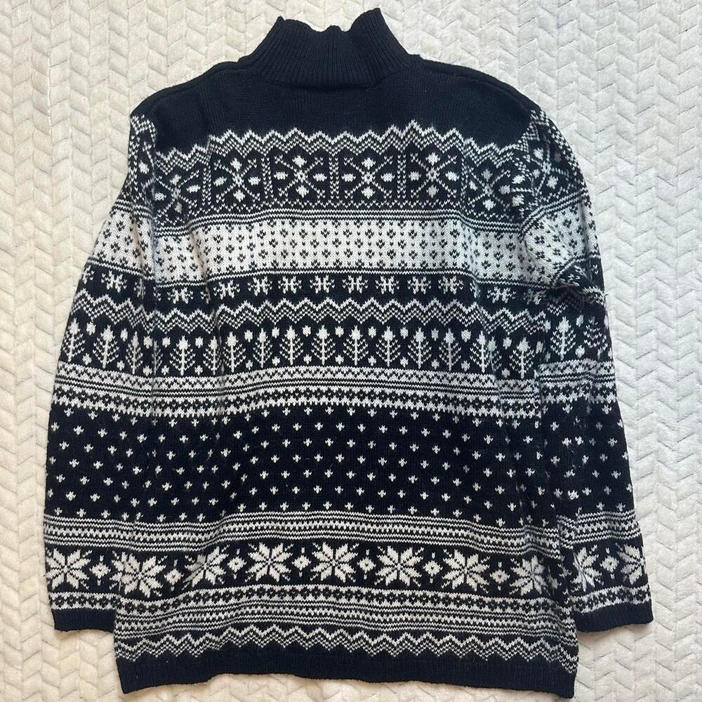 Vintage 90s angora and wool blend sweater size s